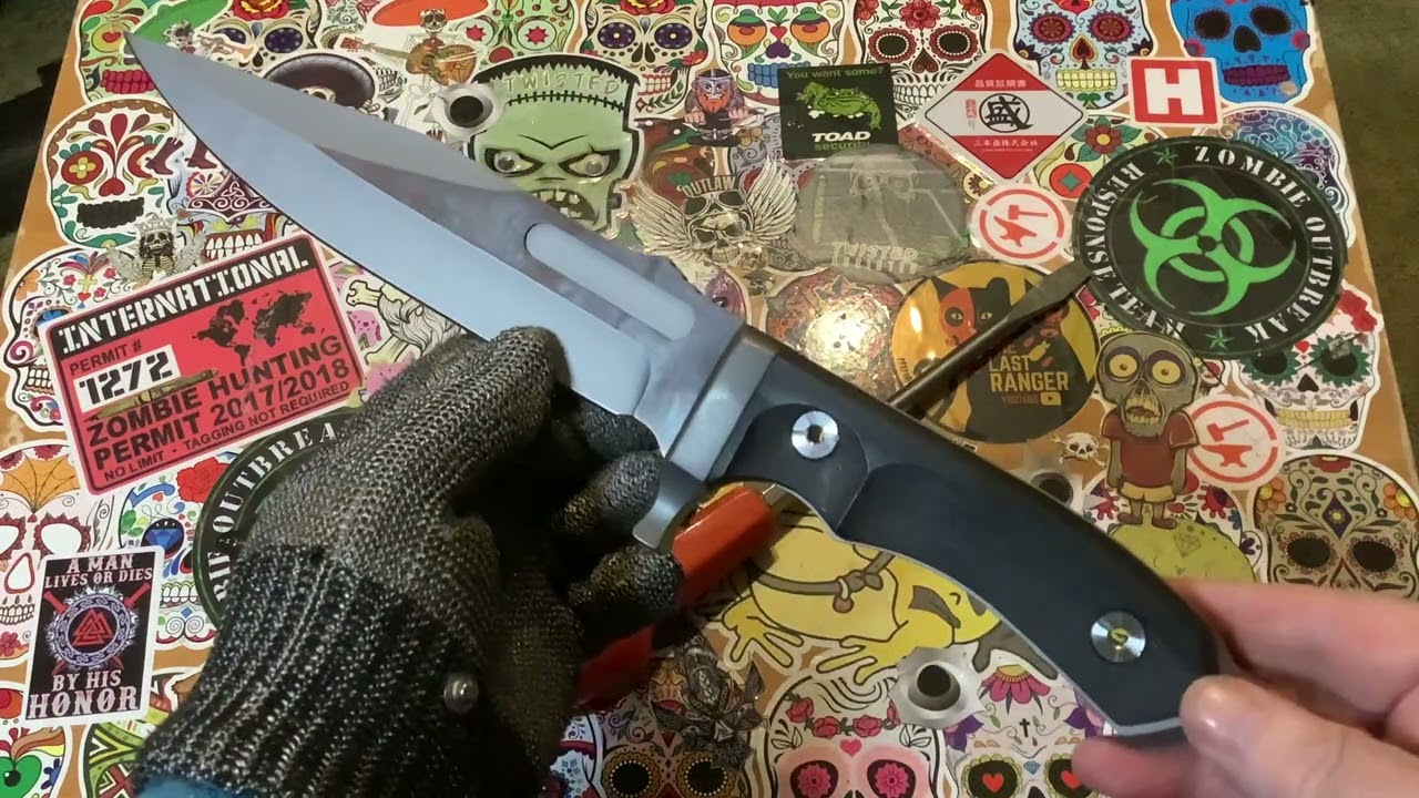Anglo Arms Rambo Knife. What sort of Tang does it have? (Sorry Poor Sound Quality).