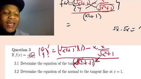 MAT1501 question 3 full