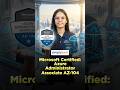 Microsoft Azure Administrator Associate AZ-104  Azure AZ-104 #Shorts  #Simplilearn