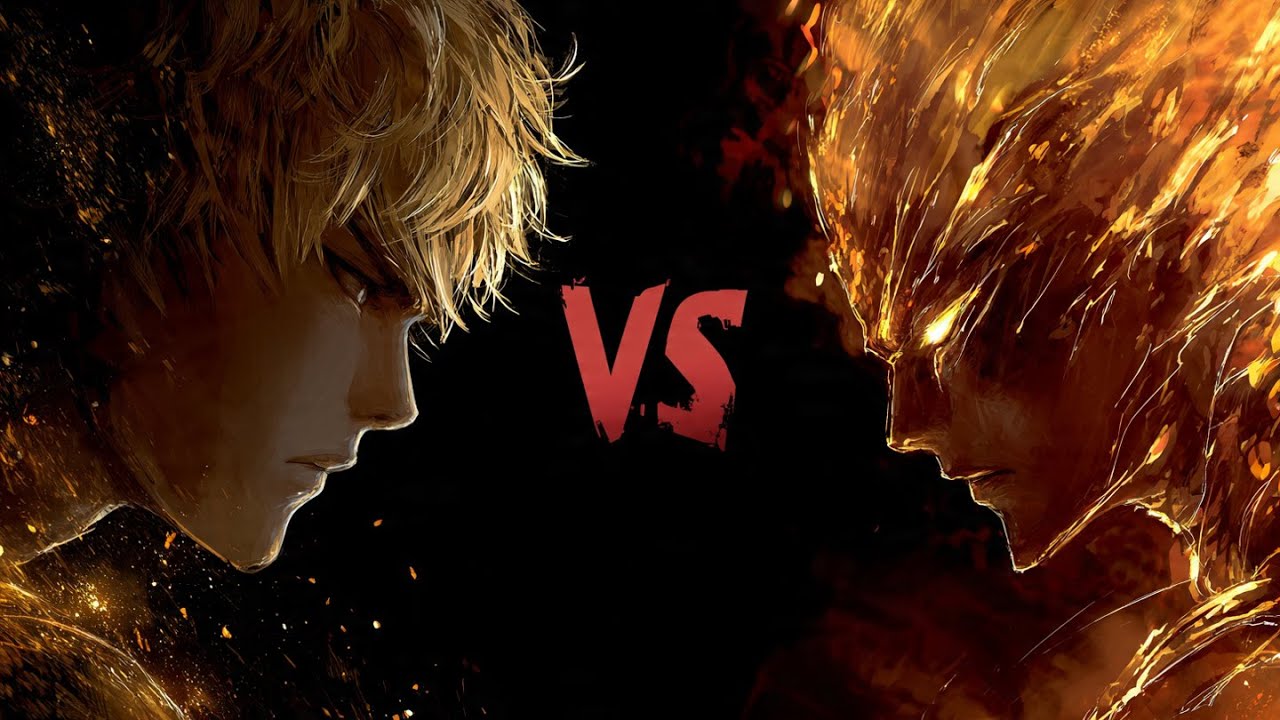 Can Genos Stop the Human Monster? | Genos vs Garou - MUGEN PC Battle 🔥😈