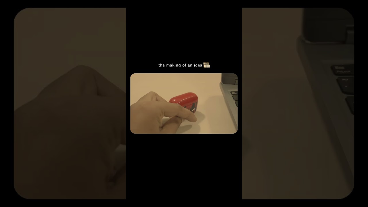 the making of an idea.