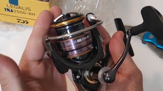 Mulinello Daiwa Legalis 20 LT 2500-XH, eccezionale! - YouTube