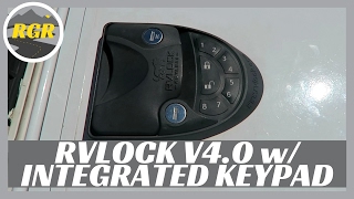 RVLock V4 Keyless Entry Handle w/Integrated Keypad & Fob 