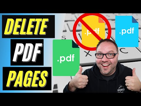 Video: Hvordan sletter jeg en komplet PDF?