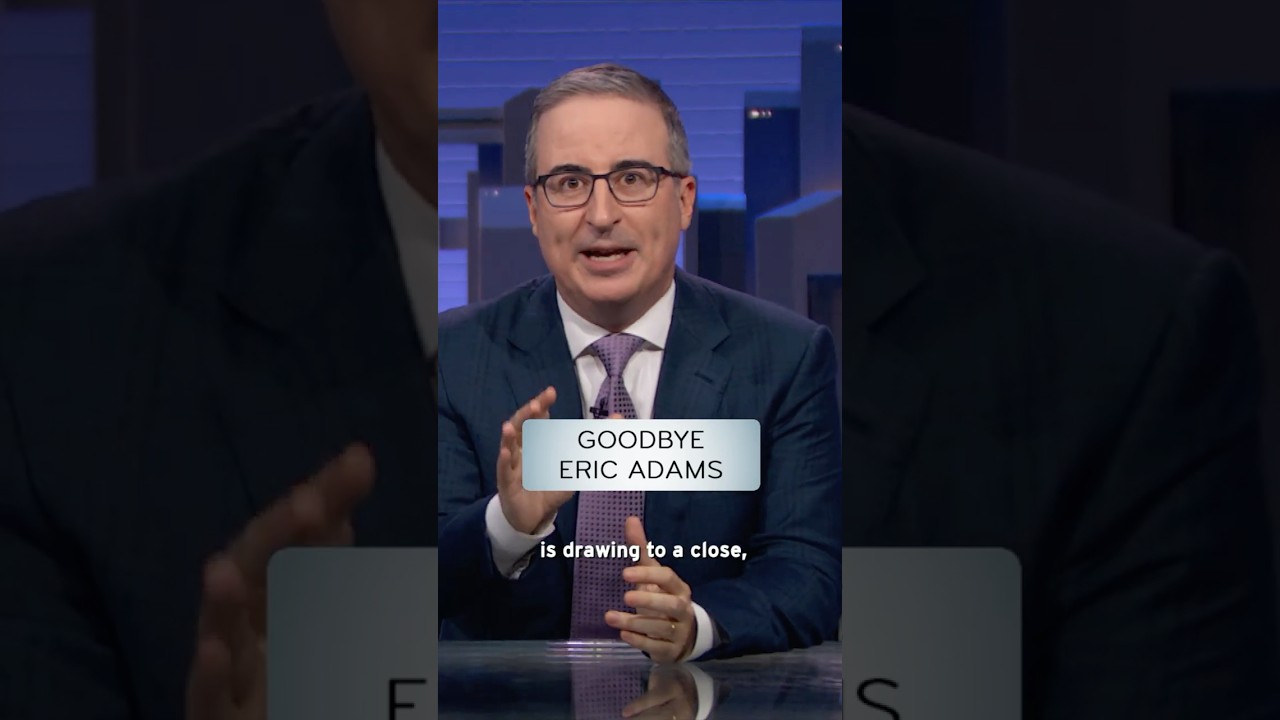 Goodbye Eric Adams #lastweektonight