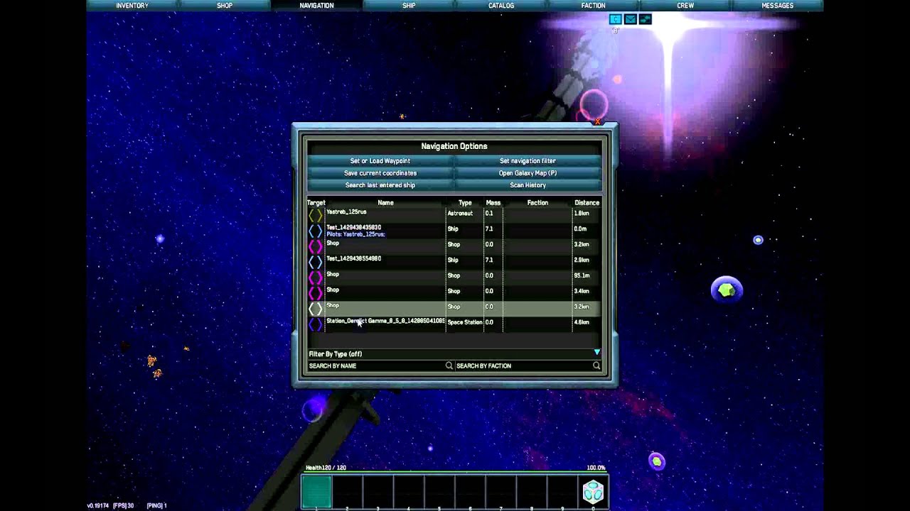 [StarMade Tutorial #4]: Навигация.