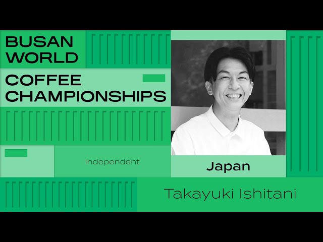 Takayuki Ishitani, Japan | 2024 World Barista Championship | Finals class=