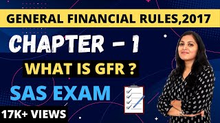 Pc8 General Financial Rules,2017 Ch-1 What Is Gfr Best Explanation In Hindi
