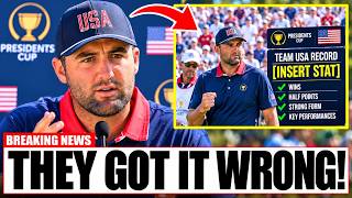 🚨 SCOTTIE SCHEFFLER IN TROUBLE The STATISTIC That PROVES His Team USA Struggles Are WAY OVERBLOWN!
