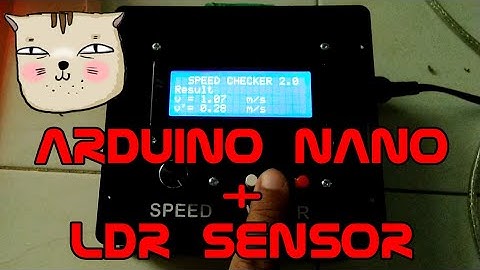 [SOURCE CODE] Simple Arduino Project - DIY Digital Speedometer Hot Wheels and Hotwheels Launcher
