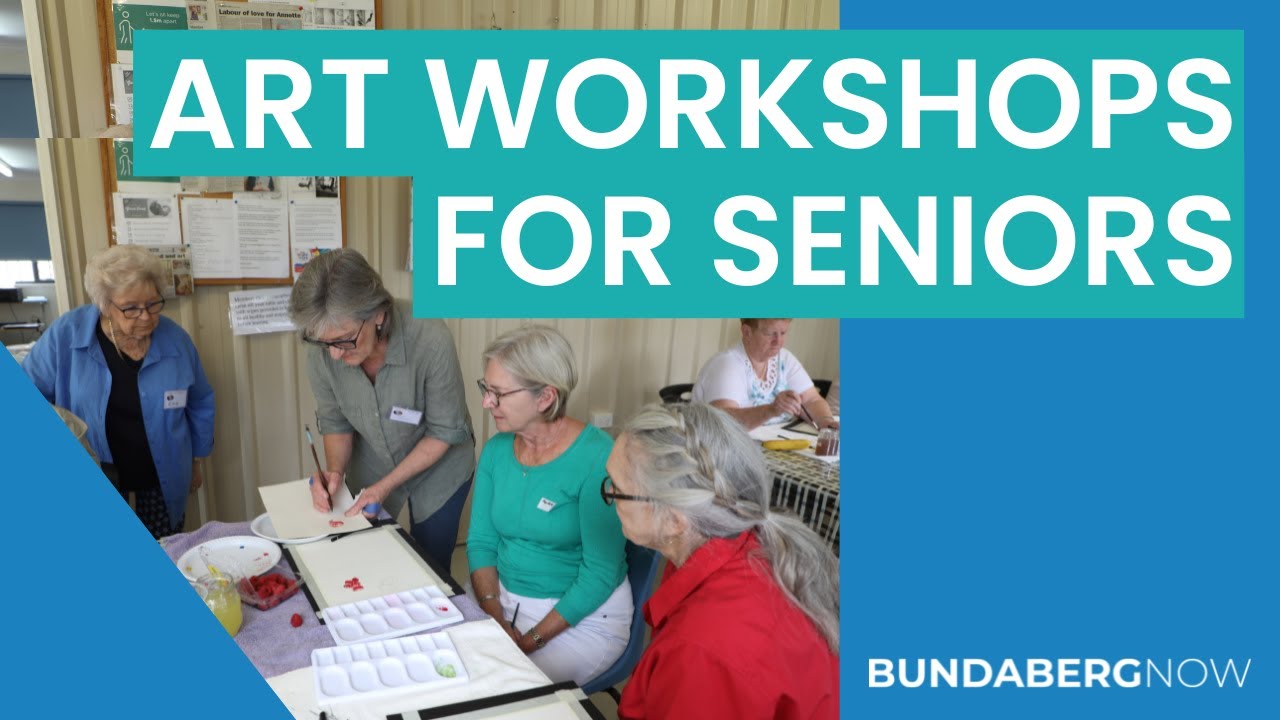 Seniors Month art workshop
