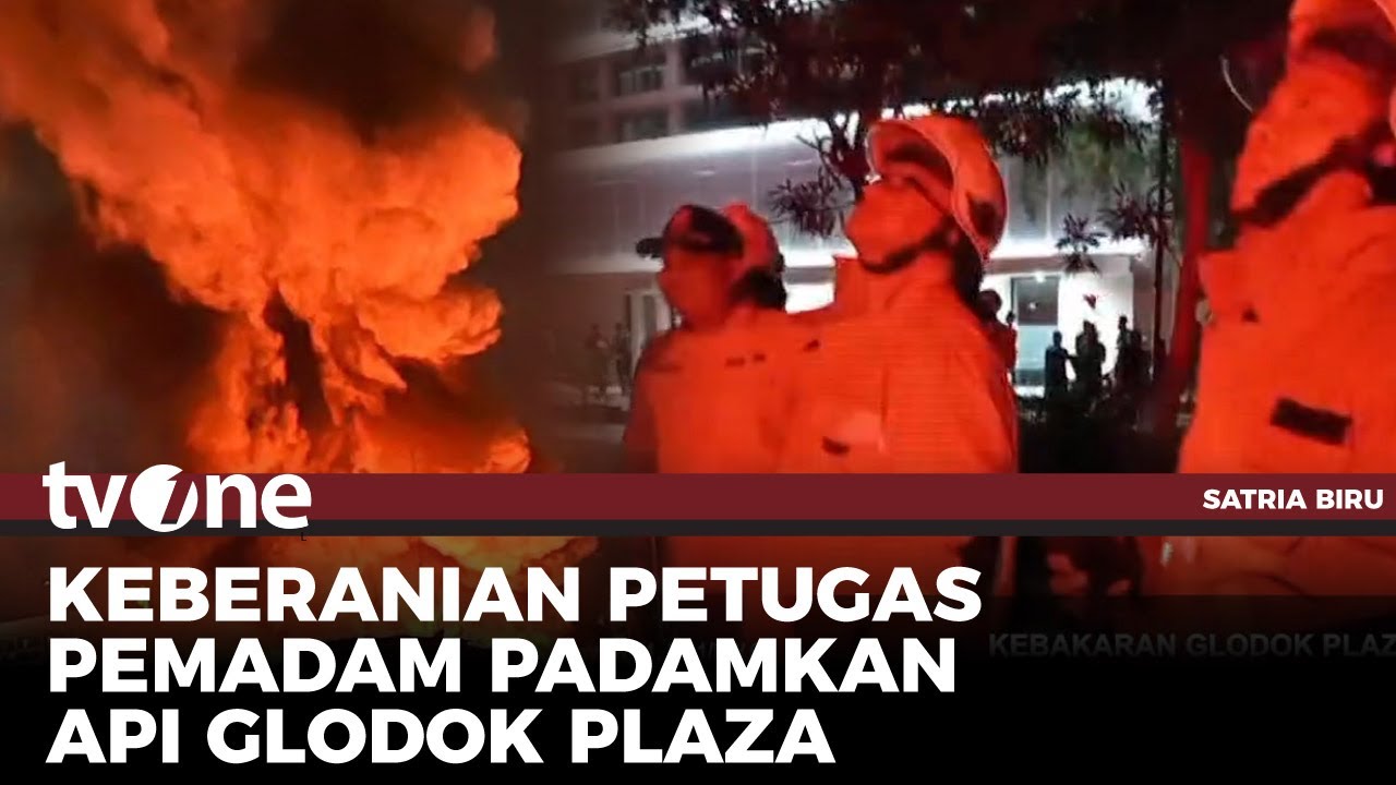 Kebakaran Glodok Plaza, Beberapa Orang Terjebak Kobaran Api di Atas Gedung | Satria Biru tvOne