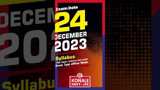 KONALE’S SCHOLARSHIP EXAM Up To 90% SCHOLARSHIP 10th to 11th MOVING STUDENTS Exam : 24 DECEMBER 2023