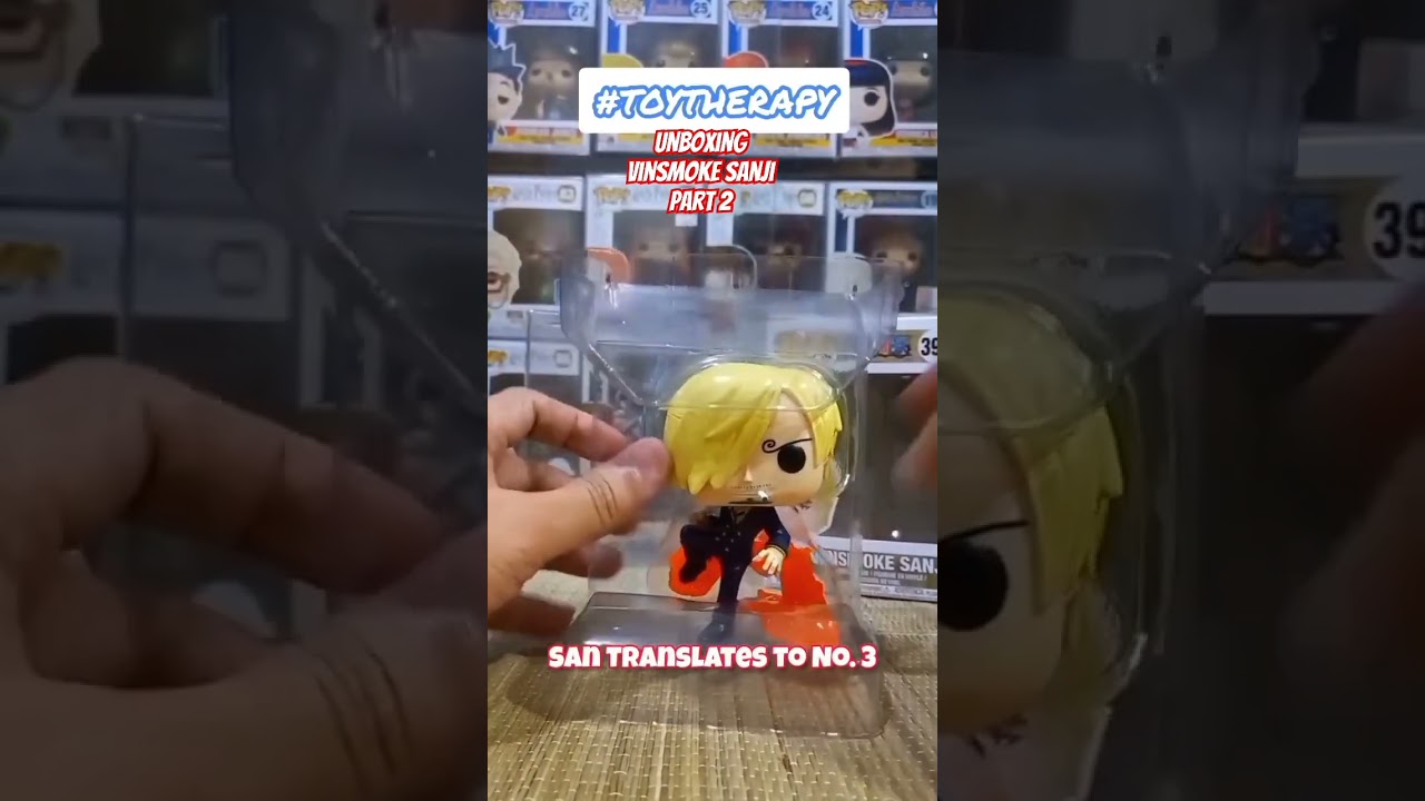 Funko Pop Vinsmoke Sanji One Piece Authentic 398 RARE