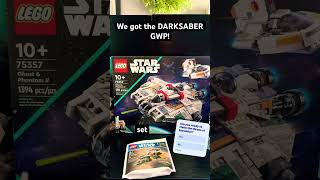 Lego Star Wars May 4th Haul and DARKSABER GWP #lego #starwars #shorts