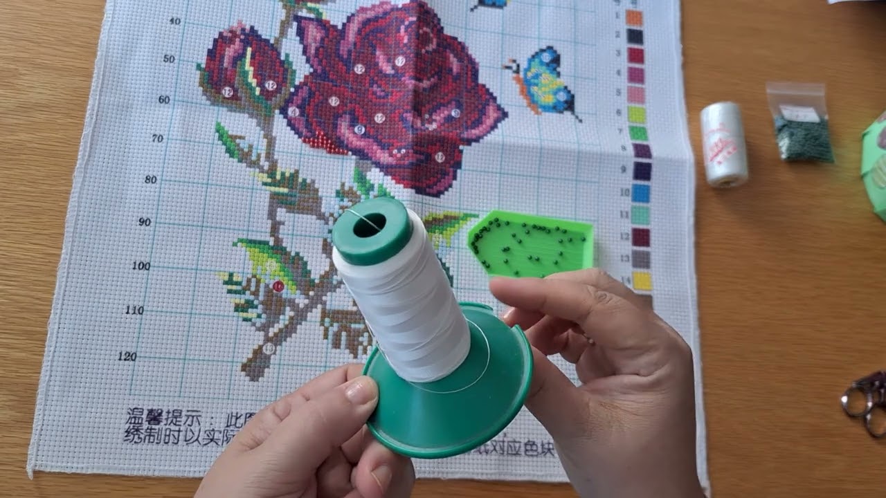 Kooperation #Sevengreat# Perlenstickerei auch für Anfänger #267