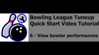 Bowling League Tuneup 3 1 Tutorial 6