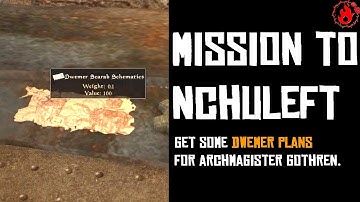 Mission to Nchuleft - House Telvanni Walkthrough (TES III Morrowind)