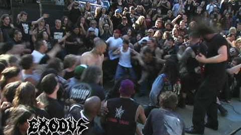 Exodus - And Then There Were None - Tidal Wave 2008 *Pro Footage*
