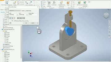 Autodesk Inventor - Assembly - Transitional constraint