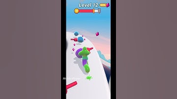 Blob Runner 3D Level 12 Gameplay Walkthrough iOS, Android | Mobile Player #12