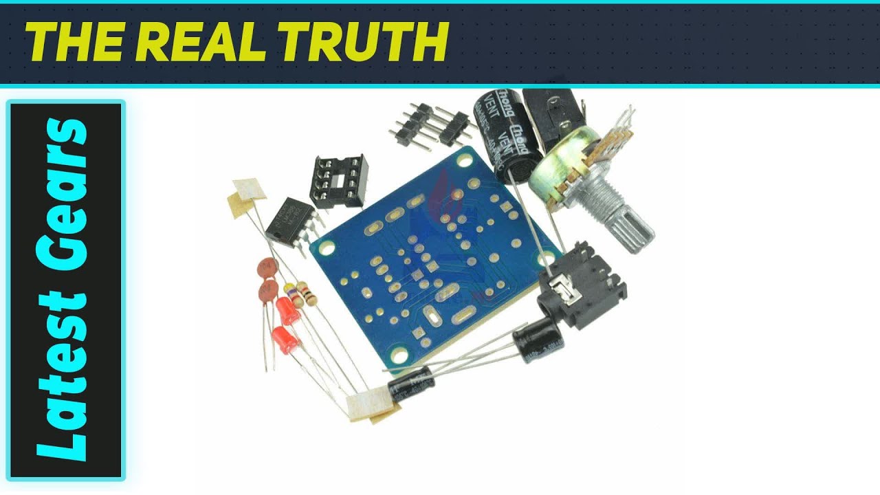 Awesome LM386 Mini Amplifier DIY Kit Build!