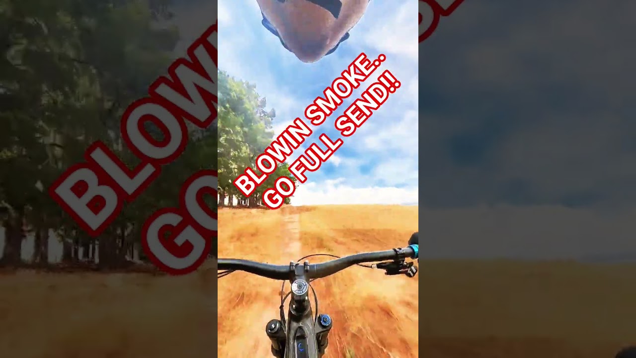 BLOWIN SMOKE, GOING FULL SEND!! #emtb #mtb #mtbreview #bicycle #teddyswims #totalmotion