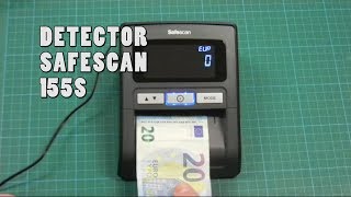 UNBOXING DETECTOR DE BILLETES SAFESCAN 155S