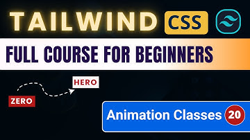 Tailwind CSS Tutorial For Beginners in Hindi #20 Animation Classes