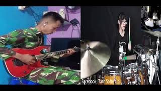 Download lagu AVENGED SEVENFOLD - AFTERLIFE (GUITAR & DRUM COVER) || ERWIN FEAT TARN SOFTWHIP