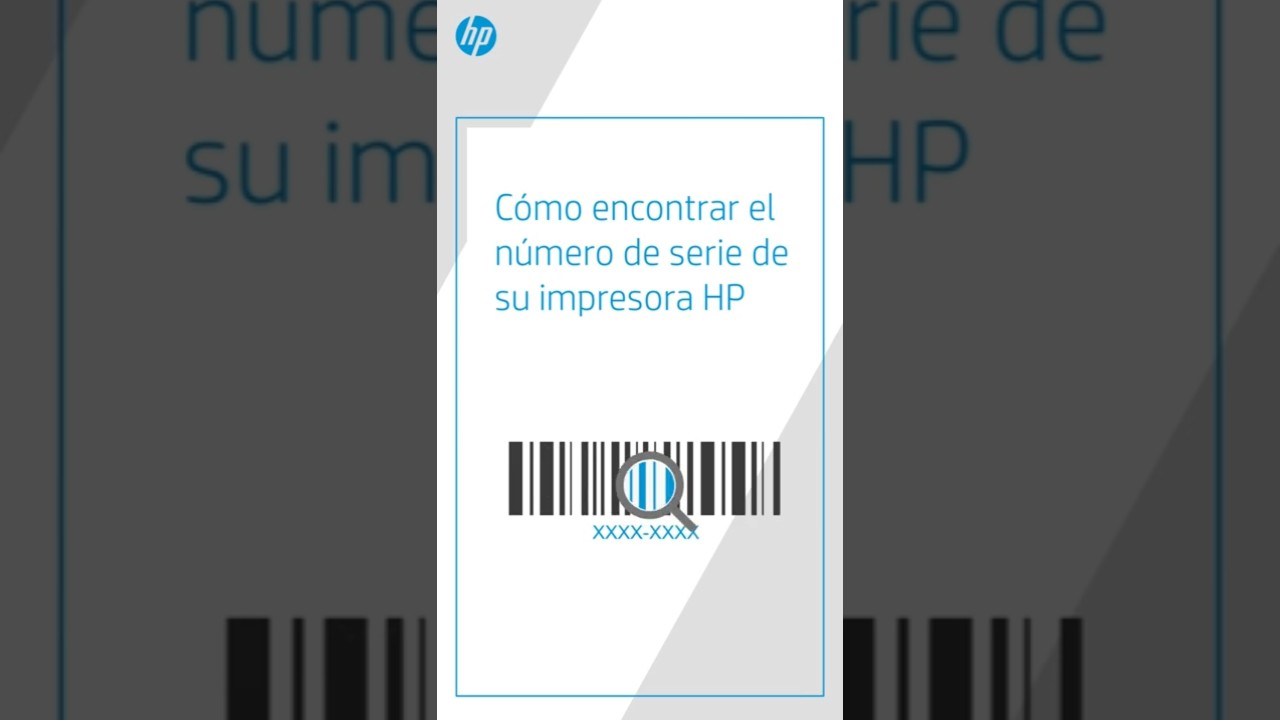 Cómo encontrar el número de serie de su impresora HP HPSupport shorts YouTube Cómo encontrar el número de serie de su impresora HP HPSupport shorts YouTube
