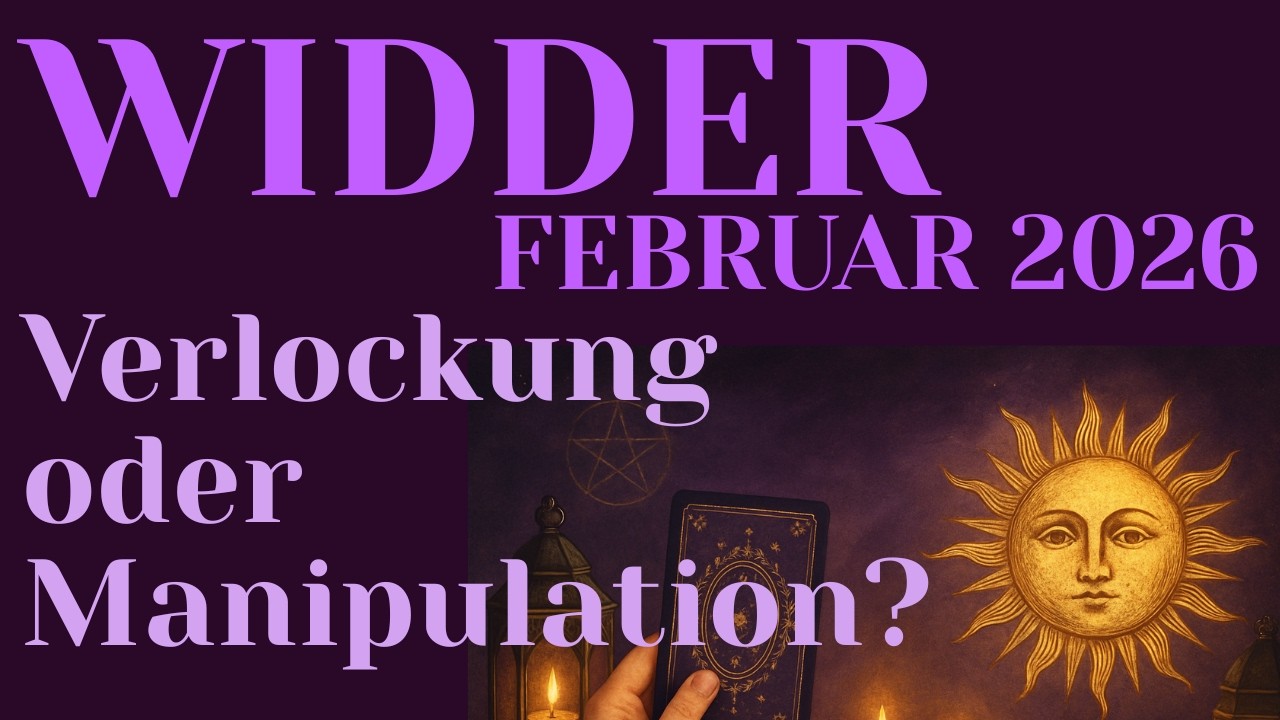 ♈Widder FEBRUAR 2026❤️Warum diese Verbindung dich festhält - und was jetzt heilen will.✨