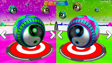 🎯♠️🌈Going Balls Vs Reverse Video Gameplay SpeedRun Part 1258