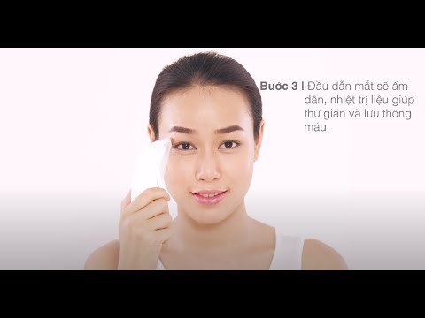 Hướng dẫn sử dụng Máy chăm sóc da mắt Artistry Dermasonic Eye