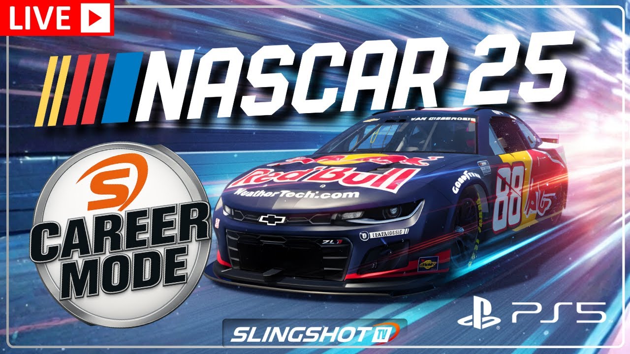 NASCAR 25 Career Mode Part 1 - Building Our Team! | NASCAR 25 Gameplay