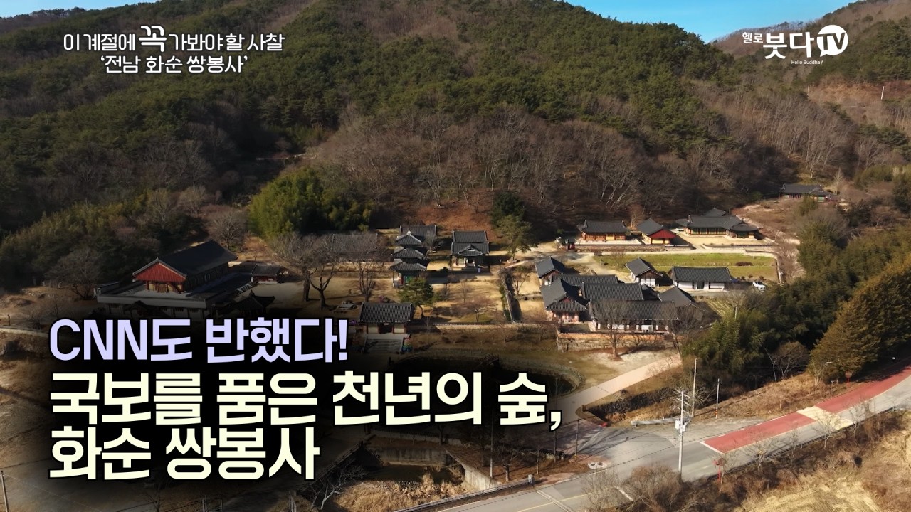 CNN도 반했다! 국보를 품은 천년의 숲, 화순 쌍봉사 | 눈, 바람, 물, 새소리로 듣는 마음여행 | 이 계절에 꼭 가봐야할 사찰 '전남 화순 쌍봉사'