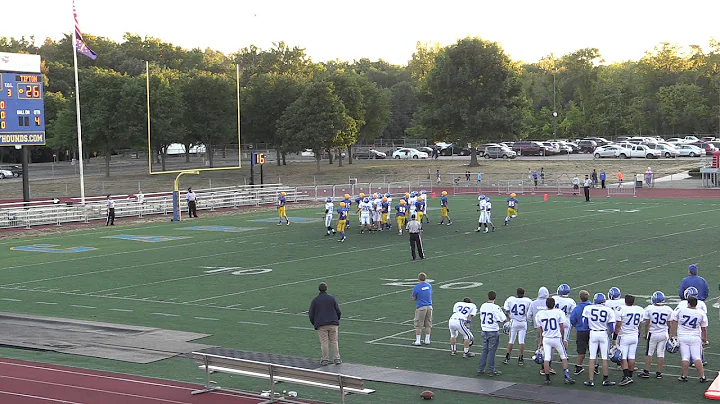 Tipton Blue Devil JV Football - #14 Matt Cavanah S...