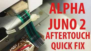 Alpha Juno 2 Aftertouch Repair
