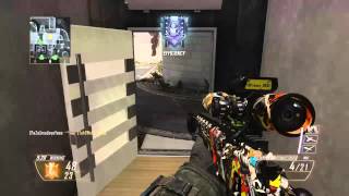 Black ops 2 Sniping - Spawn trapping and getting double collateral's