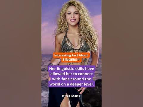 Interesting Fact About SINGERS🎤:Shakira... - YouTube