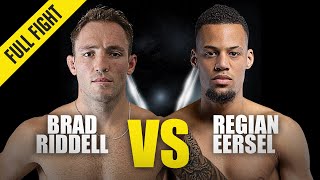 Brad Riddell vs. Regian Eersel | ONE Championship Full Fight | April 2018