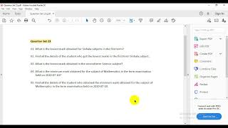 DBMS Questions set 23 | 1st Year | Semester  | Java Institute | Yogya Darshani