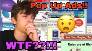 Reacting to Pop Up Ads!