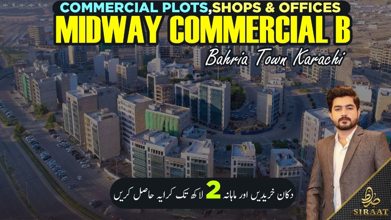 Midway Commercial B Bahria Town Karachi Commercial Plots , Shops