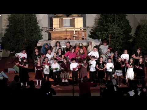 Abby's Xmas program @ St. Frances of Rome school