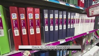 Parents spending more than ever on back-to-school supplies