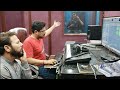 Live studio noha recording session 2023 muharram  karbala  taha me.i  shahid ali baltistani