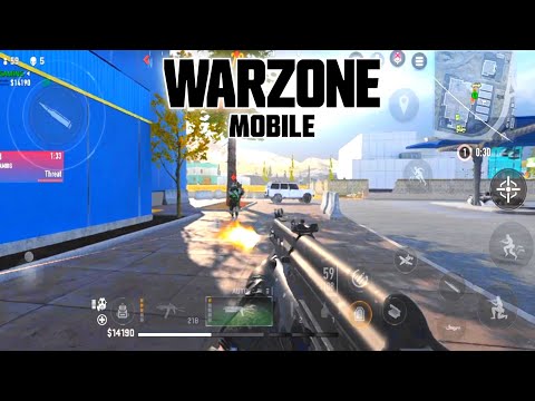 CALL OF DUTY WARZONE MOBILE SOLO VS SQUAD GAMEPLAY 🔥