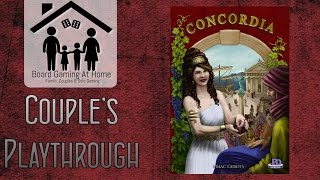 Concordia Couples Playthrough (Gameplay Overview, Runthrough & Review/Final Thoughts)