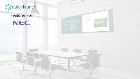 NEC Customized Enhancements for Quicklaunch